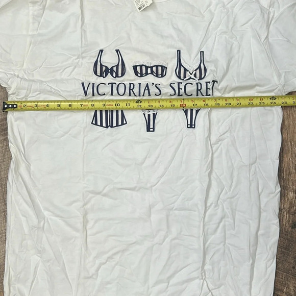 Vintage Victoria’s Secret Country Quality Cottons Swimsuit Coverup Shirt Small - Picture 4 of 6